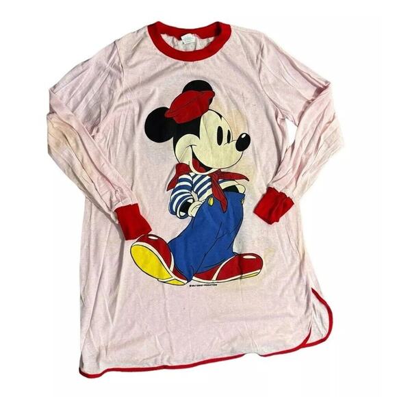 Walt Disney World Other - Vintage Walt Disney World Minnie Mouse Sleep Night Shirt Womens Large